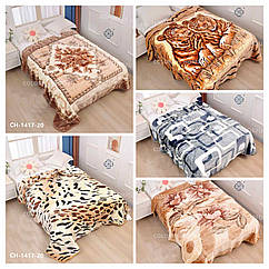 Плед двоспальний Koloco Стрижка 200 на 230 см