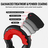 Vevor 310145 E 2 Spack 3/4 дюйма D-кільця вигнута з 7/8 дюймовим гвинтовим олівцем опору 28500 кг, фото 4