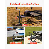 Vevor 310268 Протиугінний пристрій замка причепа для кульових зчеплень 47,5/50,8/58,7 мм, фото 6