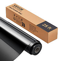 Vevor 312935 Вінілова плівка для термотрансферної плівки, вініловий рулон 304,8 x 7260 мм, чорного кольору