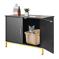 Vevor 313686 Шафа для котячого туалету, 700x450x545 мм, Котячий туалет з металевими ніжками та ручкою, Шафа для котячого туалету,