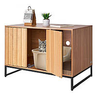 Vevor 313687 Шафа для котячого туалету, 800x510x568 мм, Котячий туалет з подушечкою та місцем для зберігання, Шафа для котячого