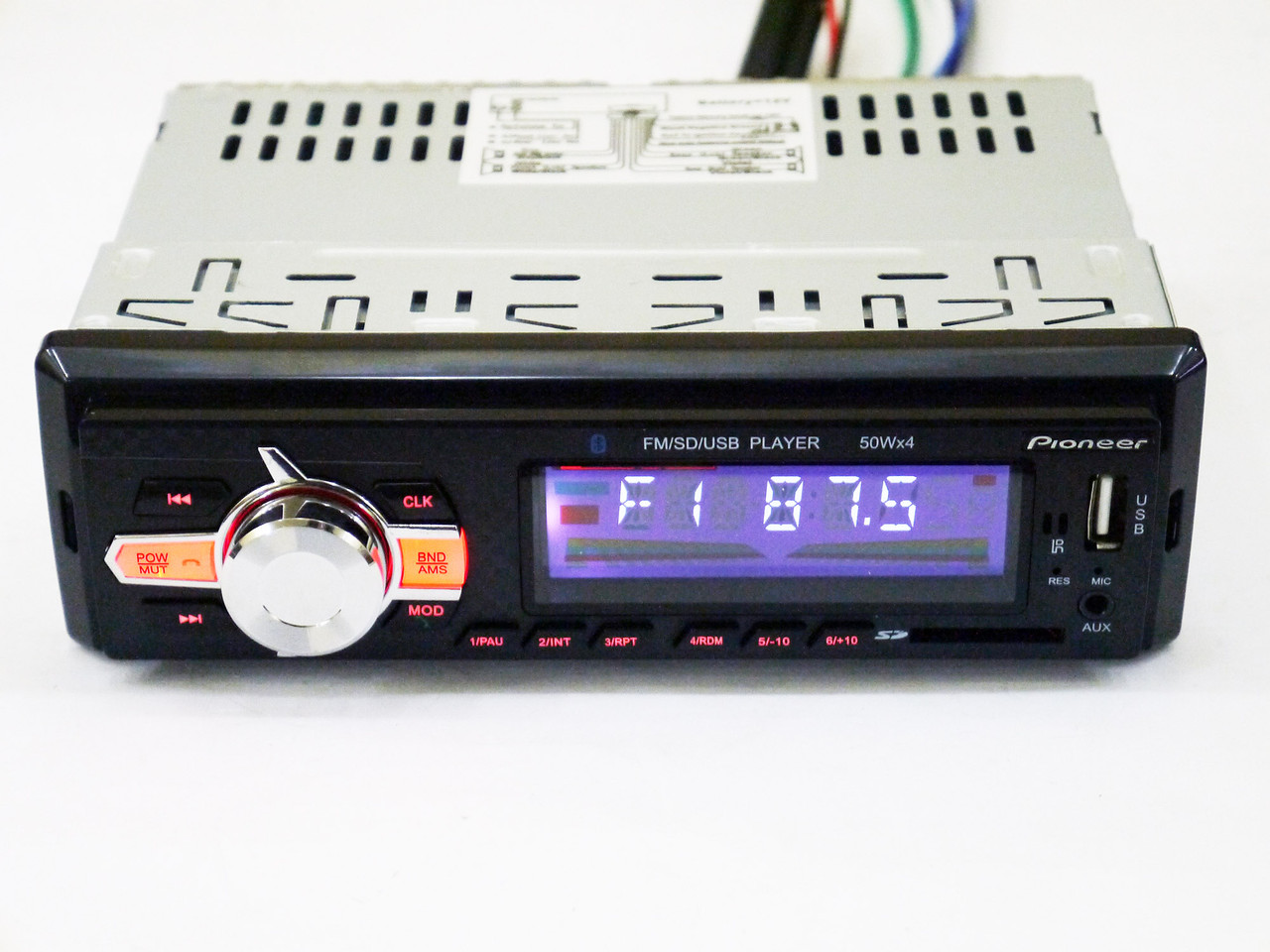 Автомагнитола 6085 Bluetooth+MP3+FM+USB+SD+AUX