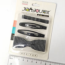 Набір шпильок для волосся "Кучка бант +2 бавовняні та невидимі речі".