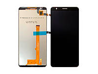 Дисплей для ZTE Blade A31 Plus, Blade L210 із сенсором чорний оригінал 100%