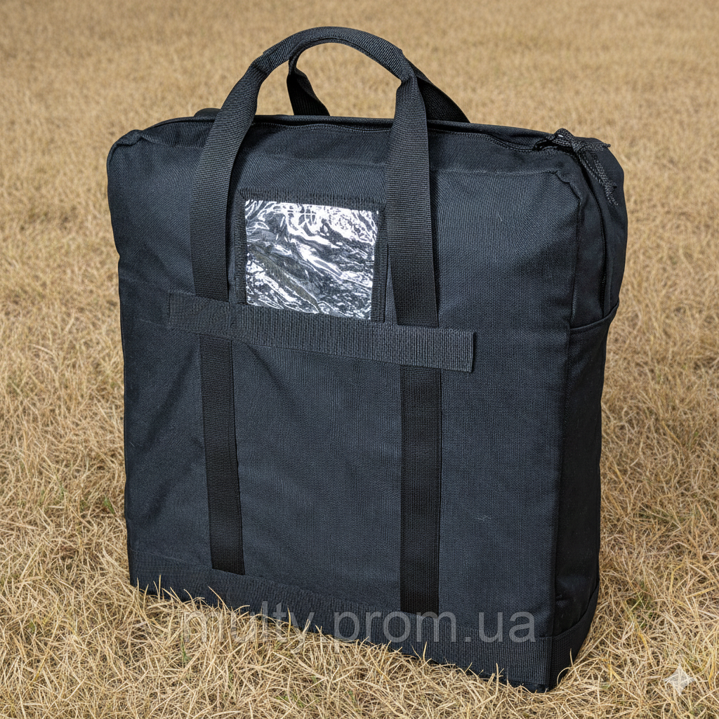 Сумка на плитоноску Чорна 32 л. чохол на плитоноску бронік плейт керрієр поліція СБУ охорона ЗСУ, фото 1