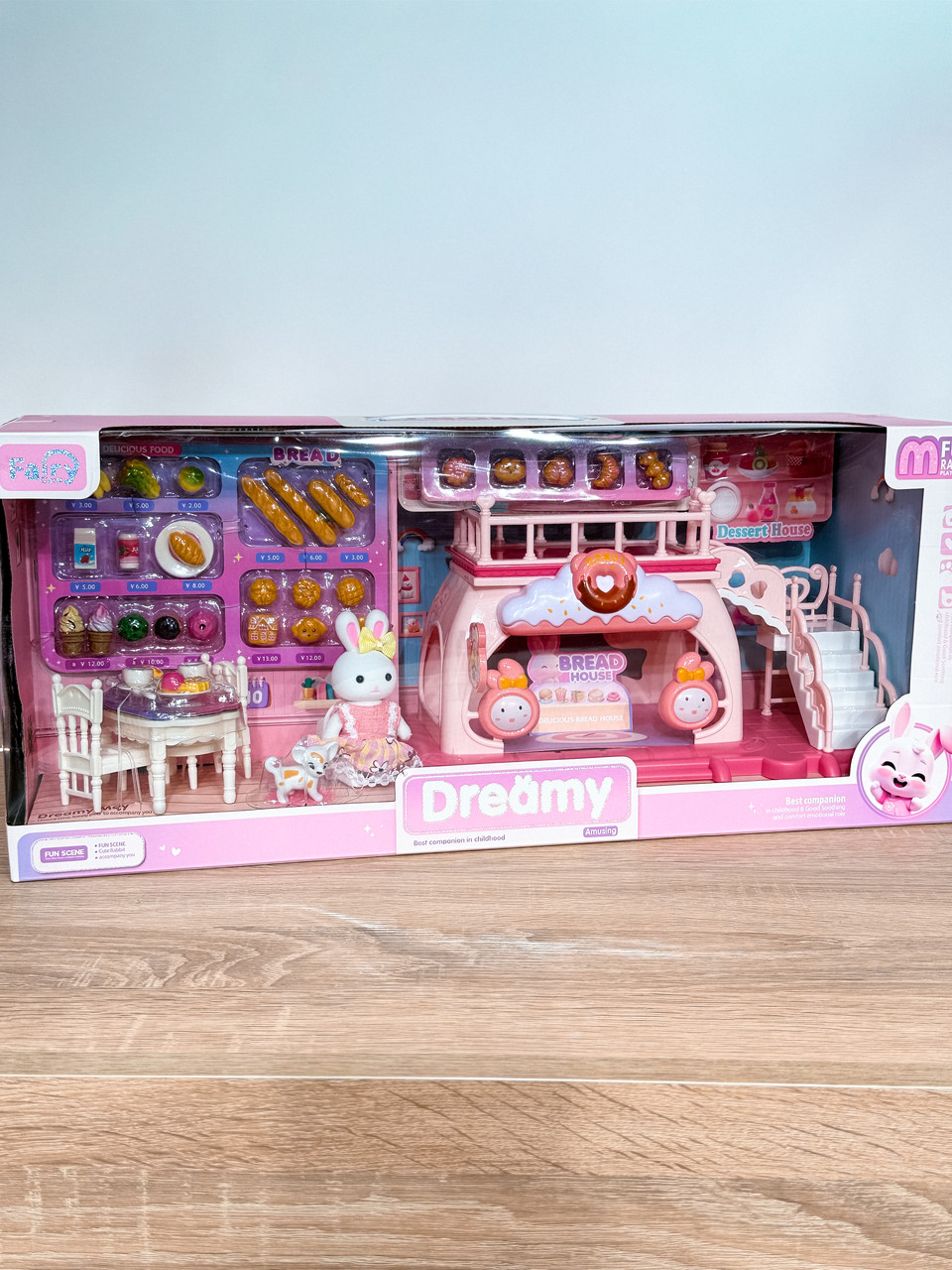 Ігровий набір з флоксовими зайчиками Пекарня 6712, фото 1