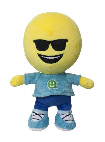 М'яка іграшка Imoji Смайлик-чоловічок круточка, фото 1