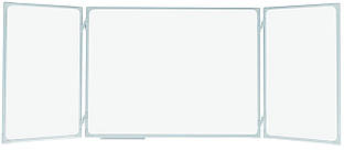 Дошка-триптих для письма маркером/керамічна поверхня 120x180/360 см