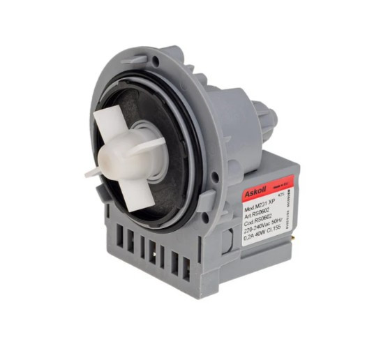 Помпа (насос) для пральної машини Askoll 40W M325 RS0789 M231 (мідна обмотка), фото 1