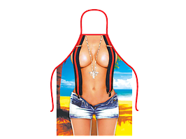 Прикольний фартух "Сексуальні підтяжки"