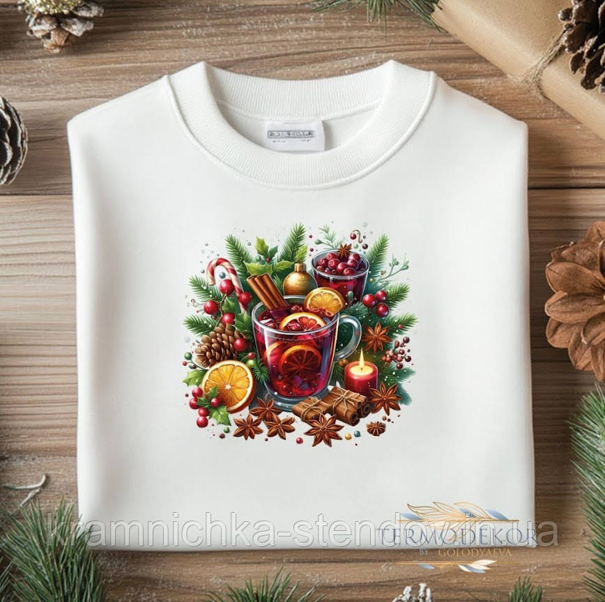 Новорічні наклейки, фото 1