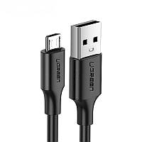Кабель UGREEN US289 USB 2.0 - micro-USB Nickel Plating 2м чорний (60138)