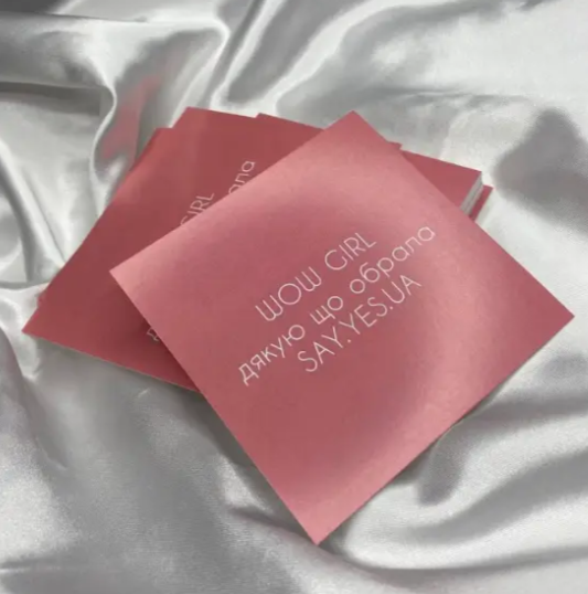 1000 шт. Листівка квадрат (100х100 мм), фото 1