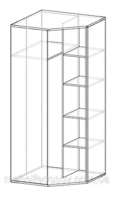 шкаф угловой токио мебель сервис