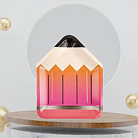 Набір тарілок Олівець  рожевий паперові одноразові 18х21 см 10 шт  Польща