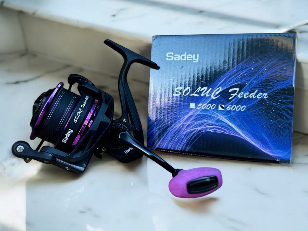 Котушка фідерна Sadey Soluc Feeder  (9+1BB) 4000, фото 1