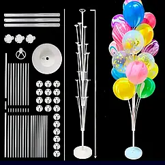 Підставка для повітряних кульок 19 шт 160 см + 2 діодні стрічки подарунок