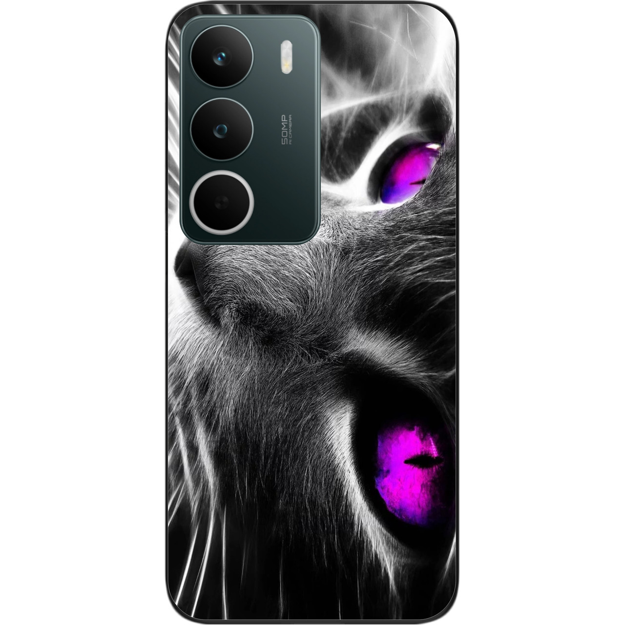 Силіконовий чохол Epik для Realme C71 4G з принтом Гарний кіт, фото 1