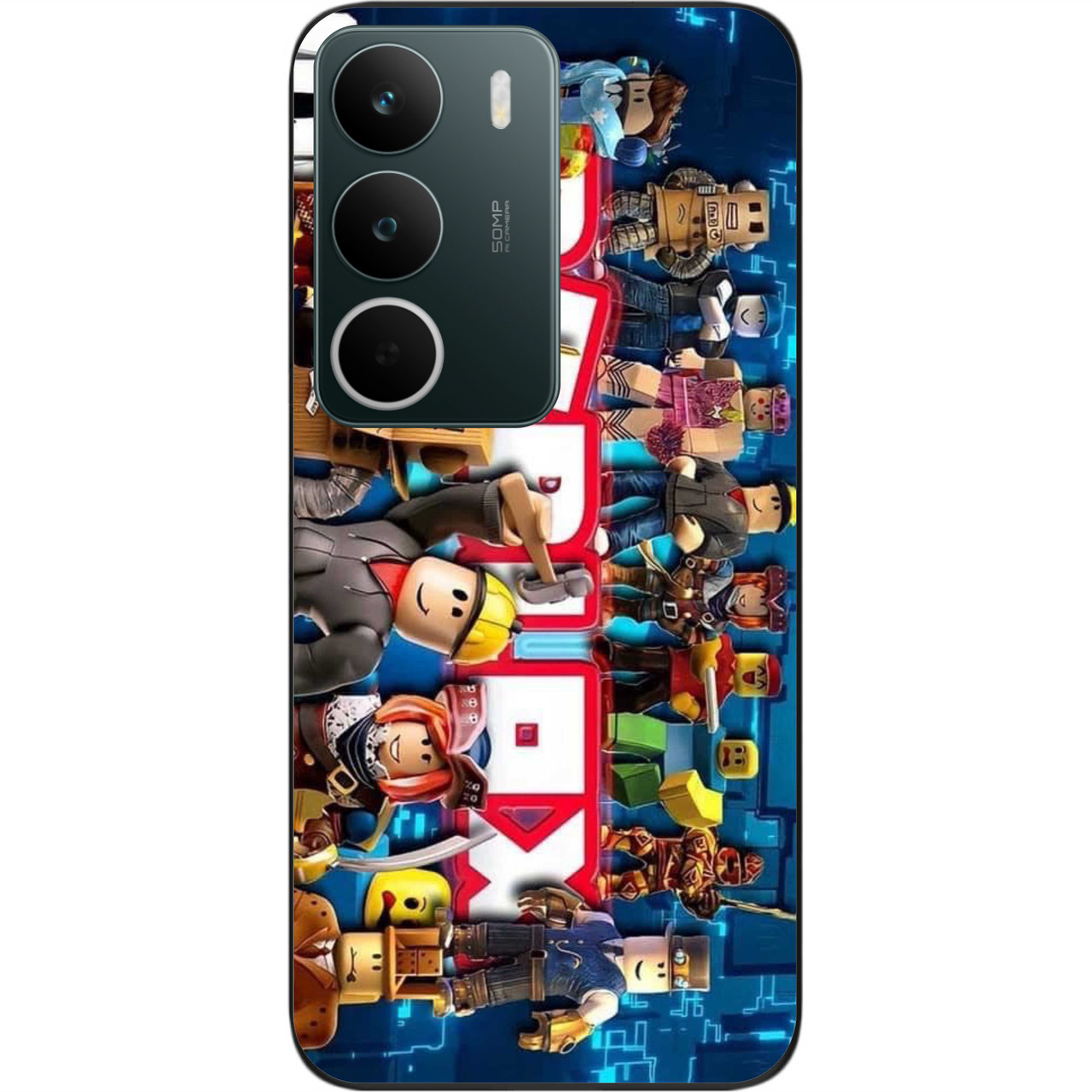 Чохол силіконовий Epik для Realme C71 4G з принтом Roblox класичні герої, фото 1