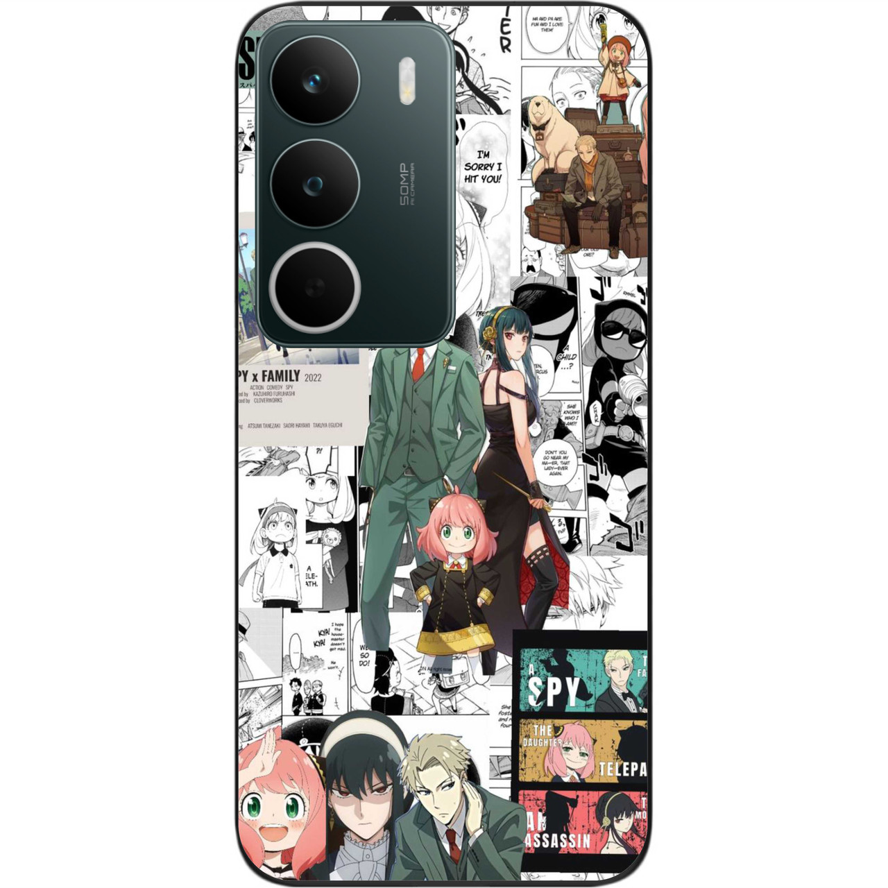 Чохол силіконовий Epik для Realme C71 4G з малюнком Spy Family Сімейна місія, фото 1