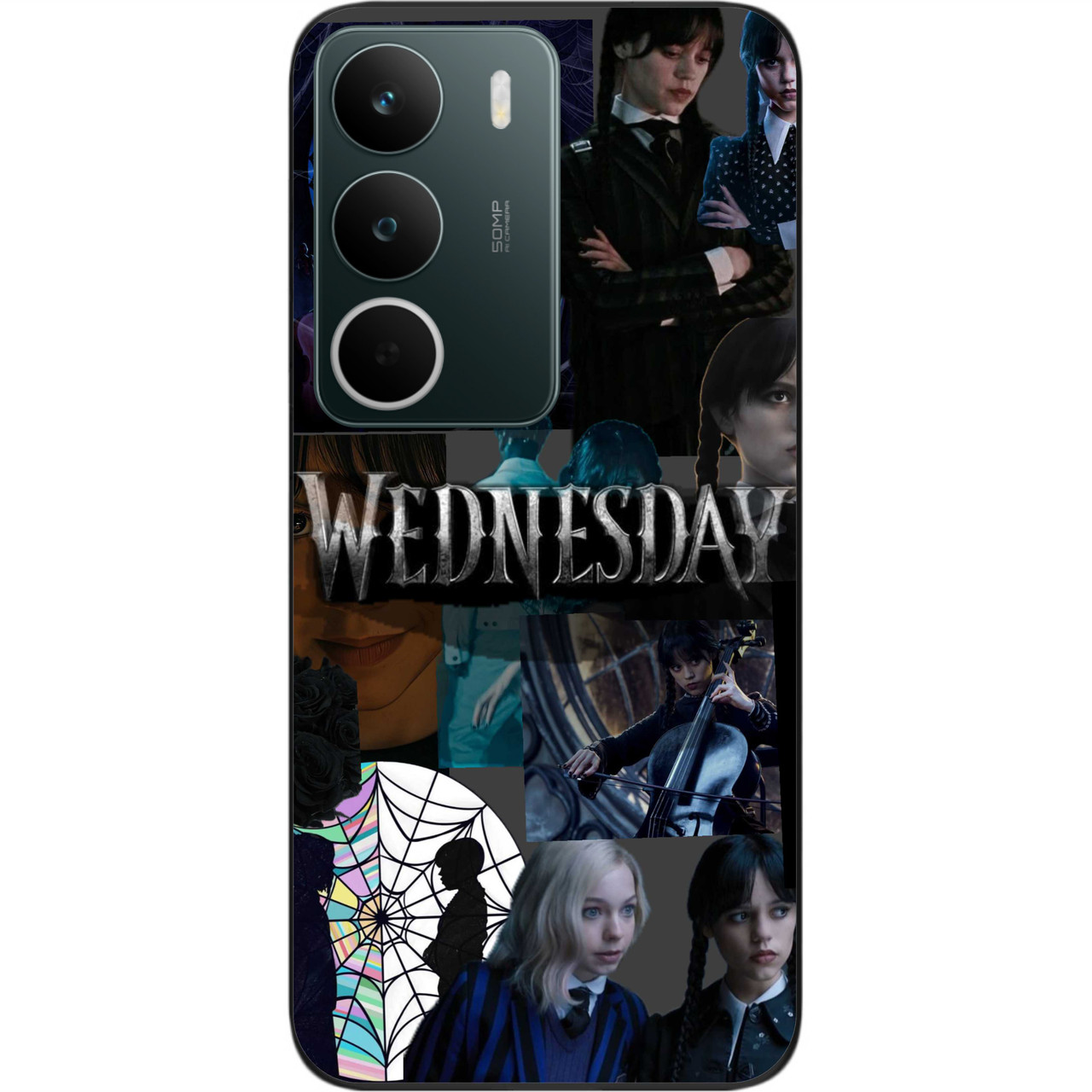 Чохол силіконовий Epik для Realme C71 4G з малюнком Wednesday таємниця, фото 1