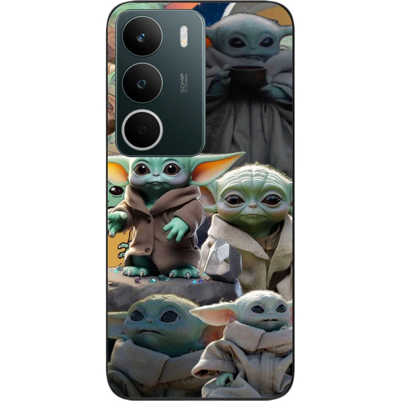 Чохол силіконовий Epik для Realme C71 4G з принтом Маленький джедай, фото 1