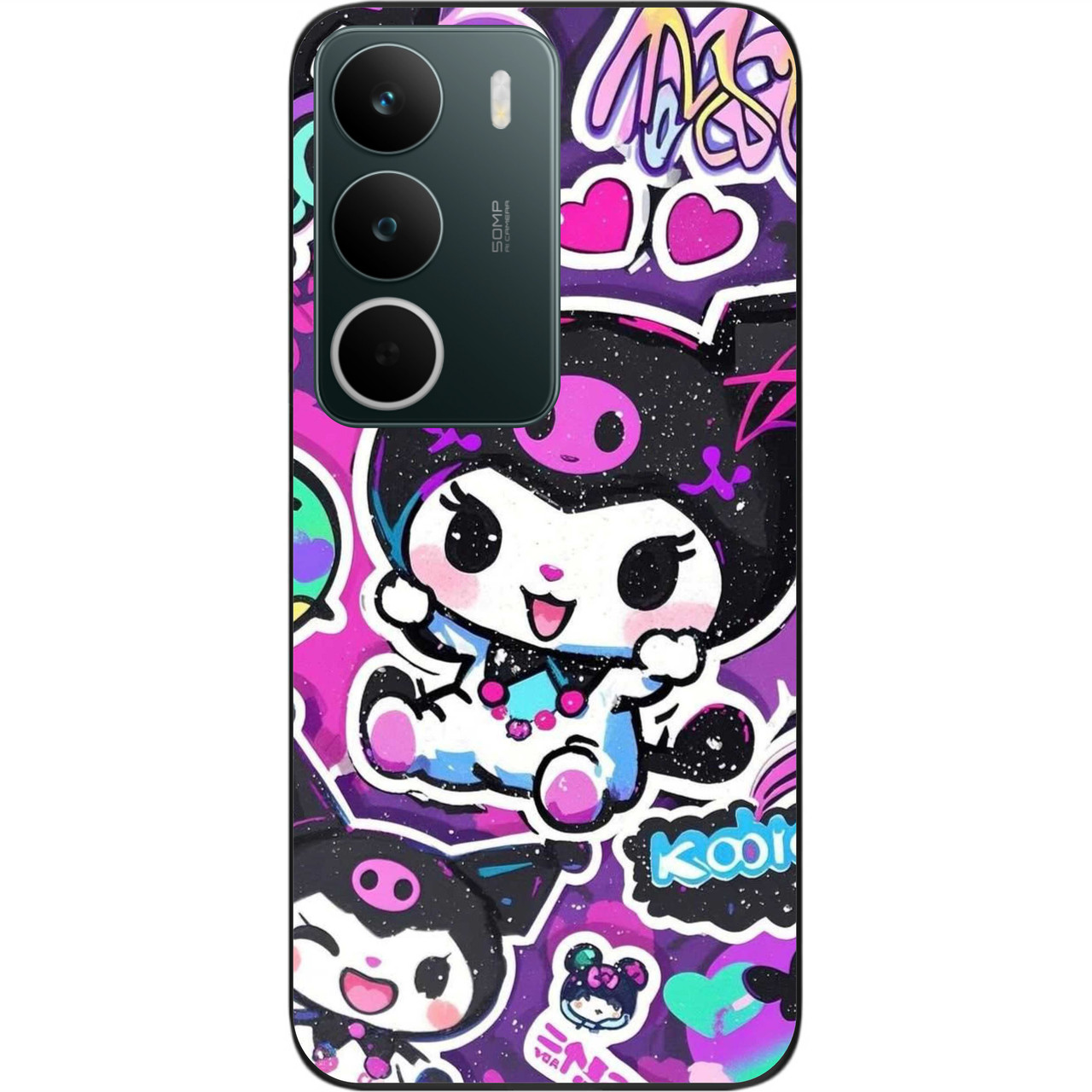 Чохол силіконовий Epik для Realme C71 4G з картинкою Графіті Куромі, фото 1