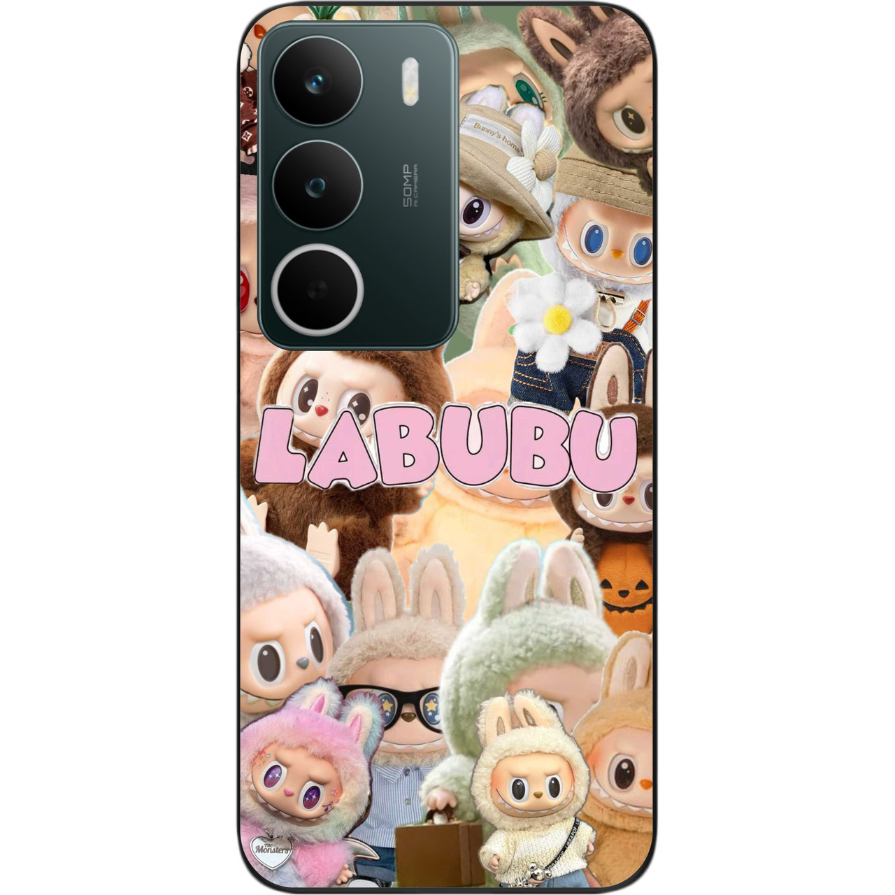 Силіконовий чохол Epik для Realme C71 4G з принтом Лабубу Стиль, фото 1