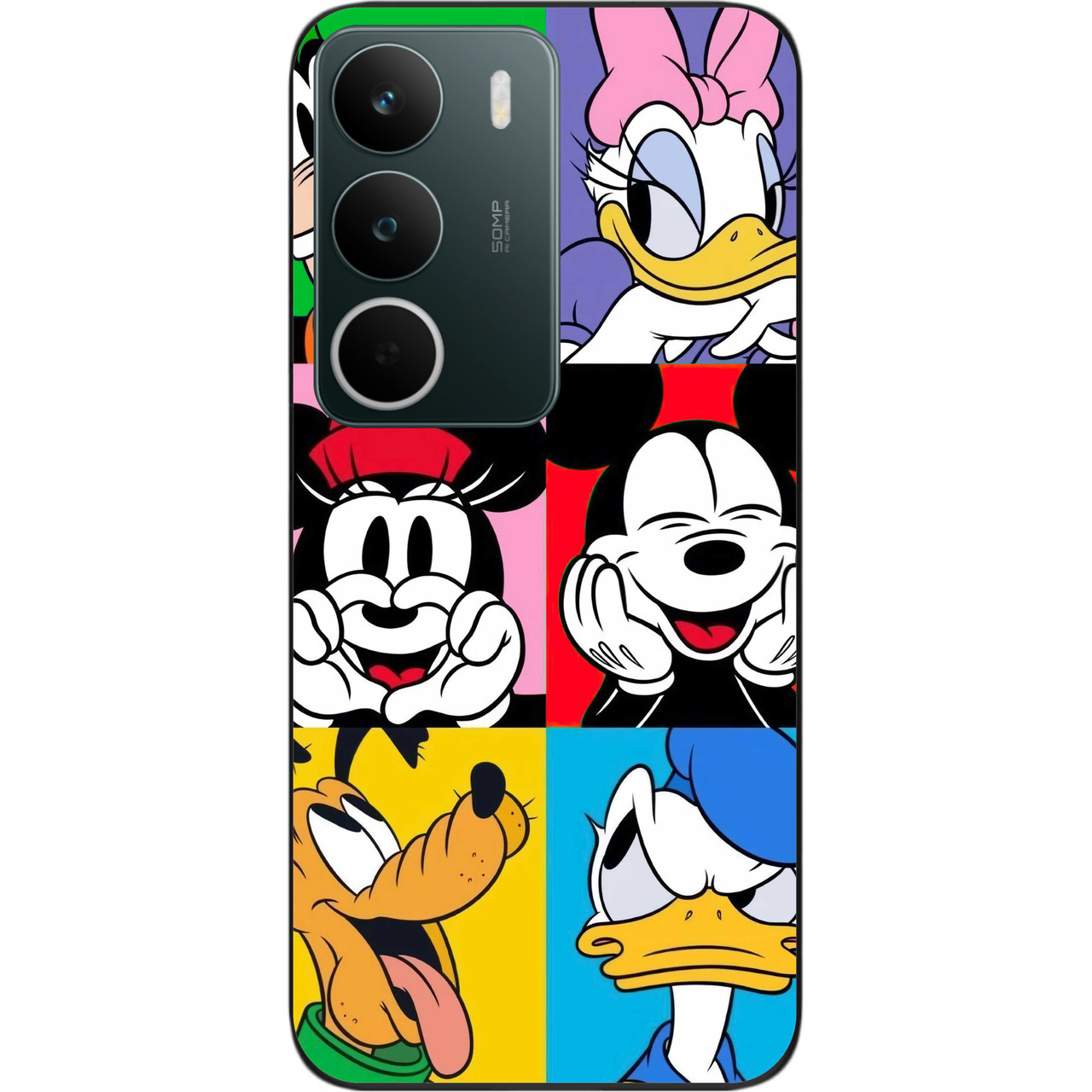 Чохол силіконовий Epik для Realme C71 4G з зображенням Міккі та друзі яскраві емоції, фото 1