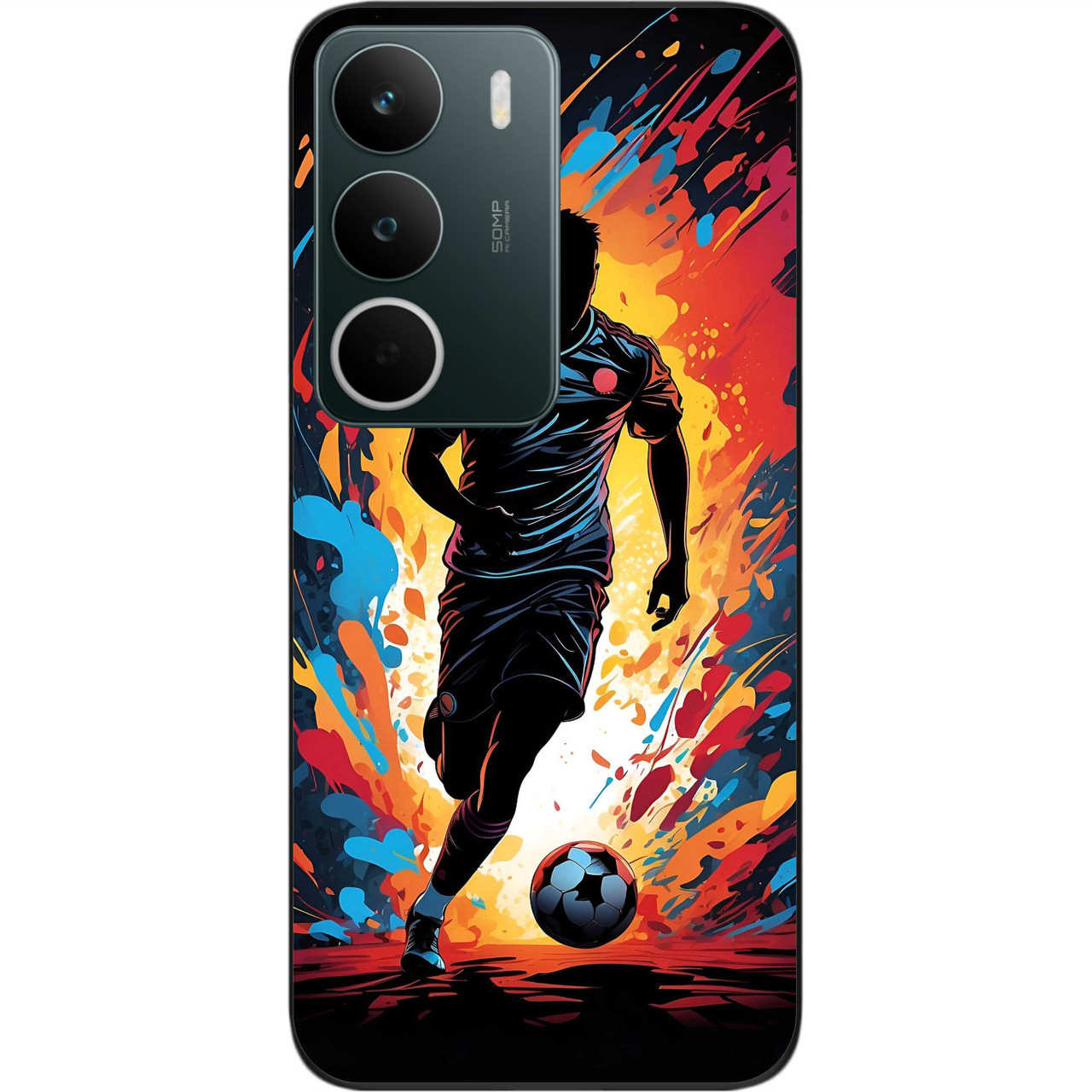 Силіконовий чохол Epik для Realme C71 4G з принтом Мессі Енергія, фото 1