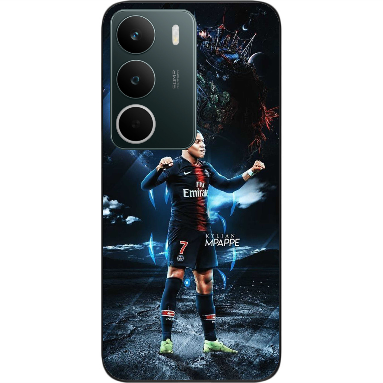 Силіконовий чохол Epik для Realme C71 4G з малюнком Мбаппе Сходження, фото 1