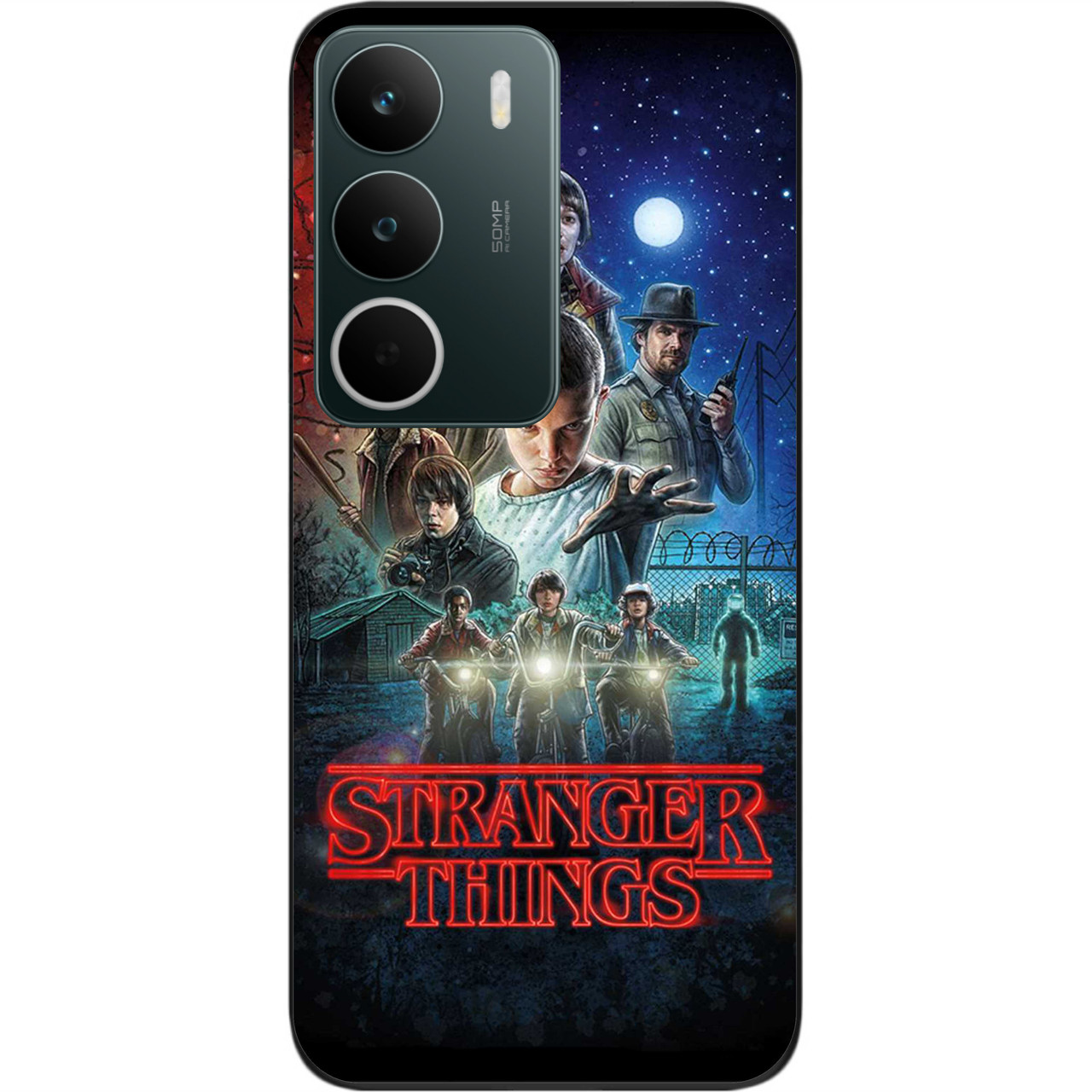 Силіконовий чохол Epik для Realme C71 4G з принтом Stranger Things Сила, фото 1