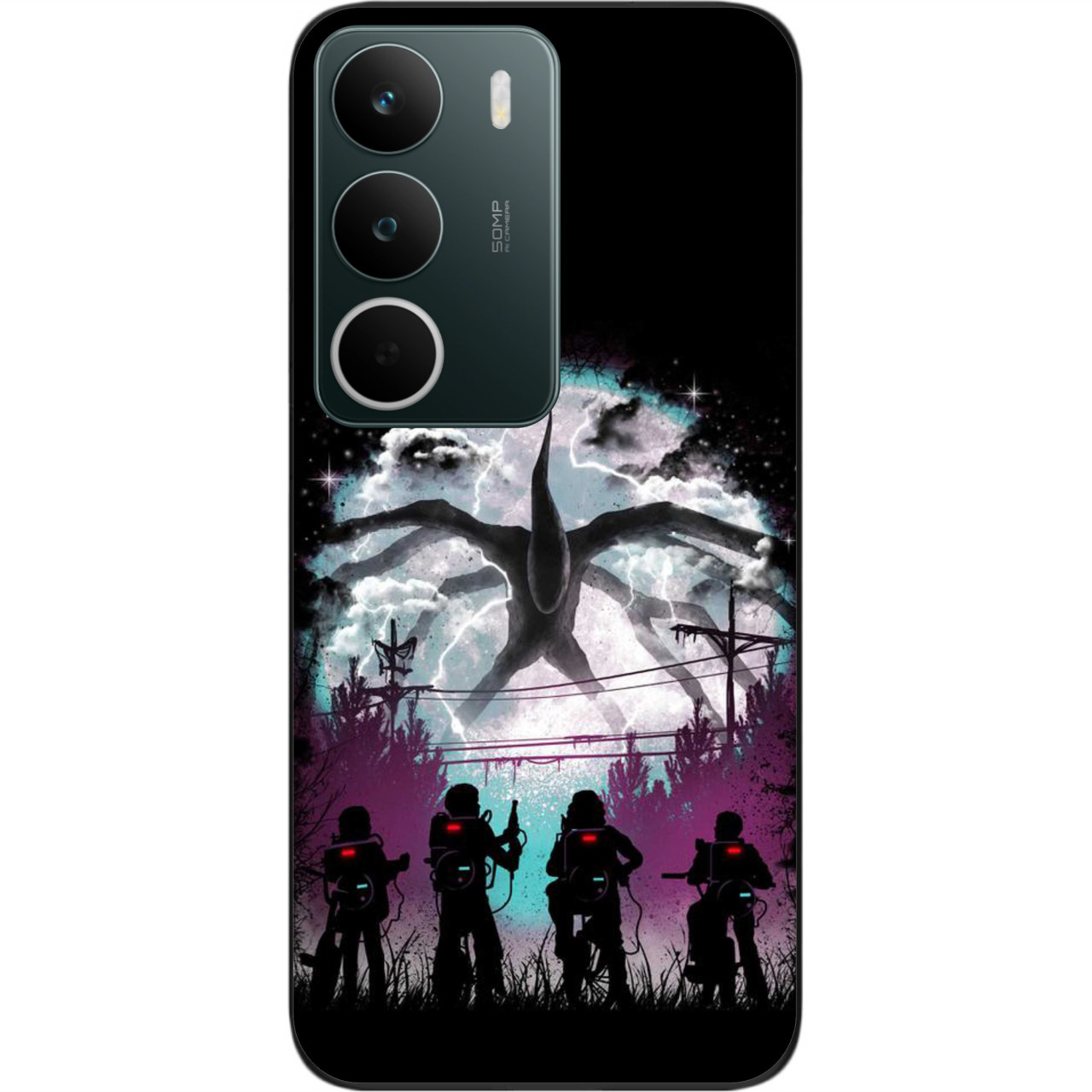 Силіконовий чохол Epik для Realme C71 4G з принтом Stranger Things Монстр, фото 1