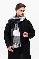 Шарф у клітинку Without Terner Black