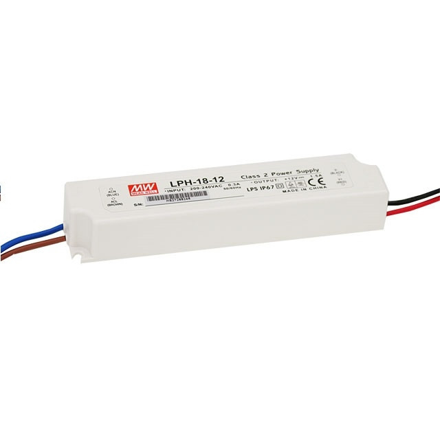 Блок живлення MeanWell Герметичний 12 V 18 Вт (арт.LPH-18-12)