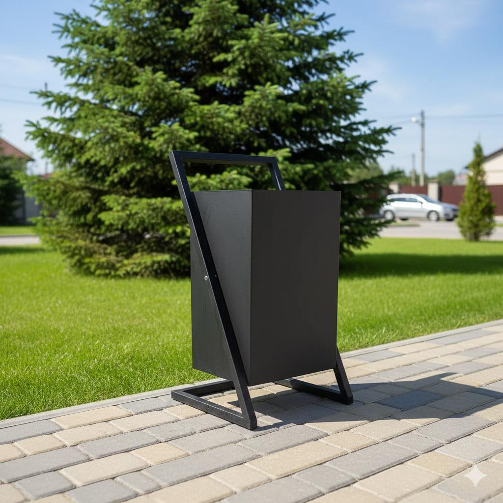 Урна паркова відкрита 36 л, фото 1