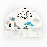 Шапочка інтерлок Dino in town