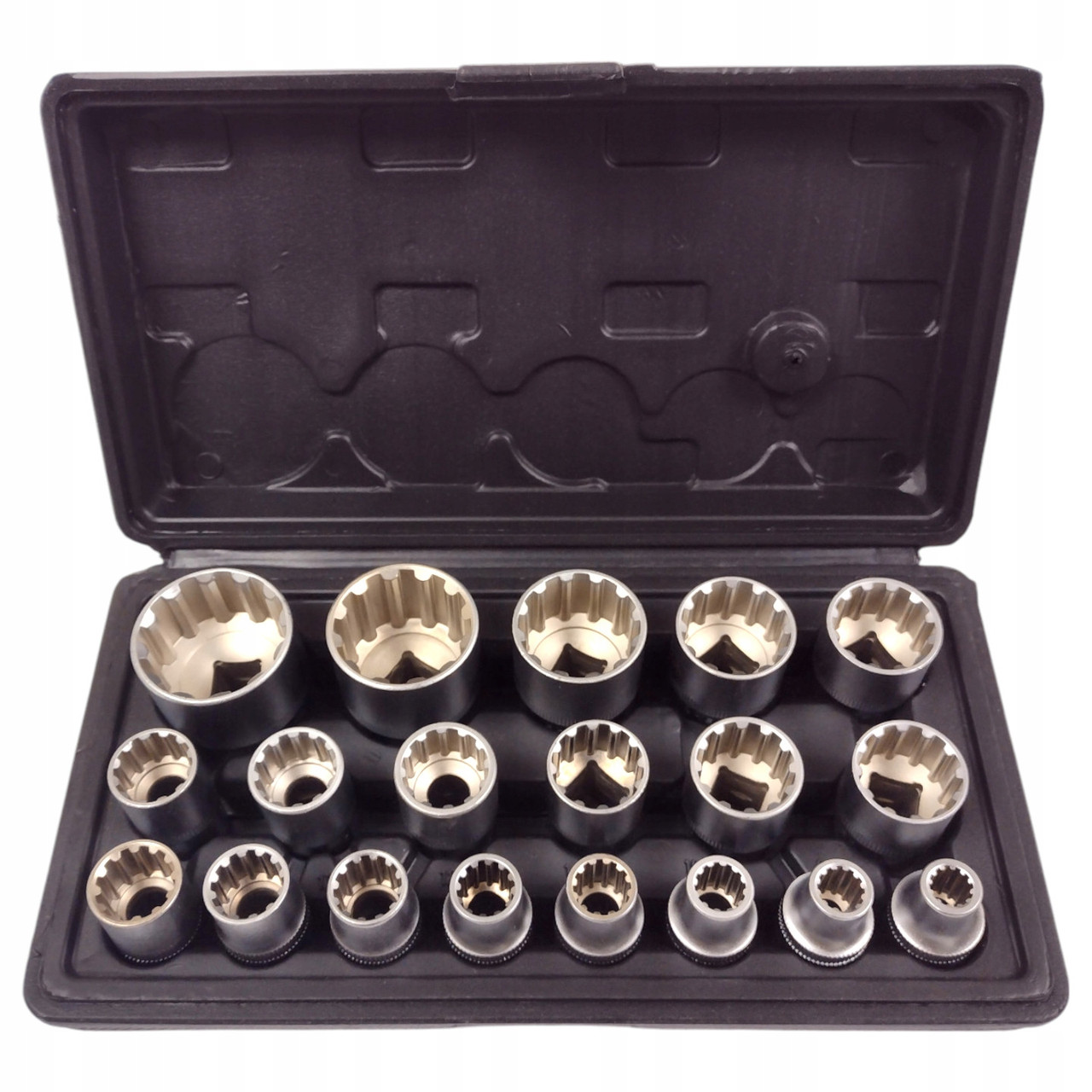 Набір головок 1/2" 12-гранних 8-36 мм 21 шт. Silver S02103