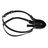 Кляп для рота, фіксатор рота Forced Irrigation Mouth Plug чорний надійний матеріал, фото 3