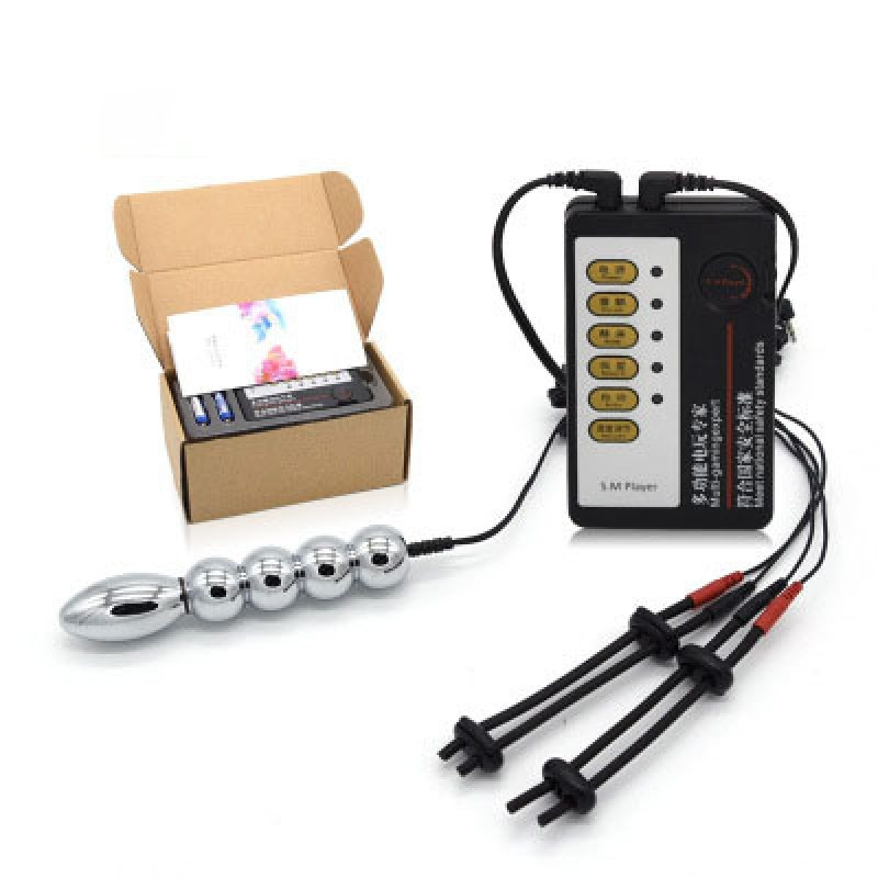 Електростимулятори, електросекс DH1290 медична сталь, регульована інтенсивність, фото 1