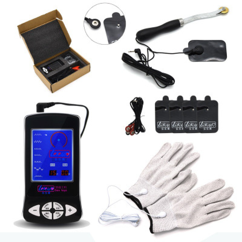 Електростимуляція партнера, електросекс набір Adult Shock Orgasm регульований інтенсивністю, надійний комплект, фото 1