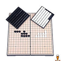 Настільна гра go game 2 кольори фішок ігрова дошка 32х32 см UB 3215GG