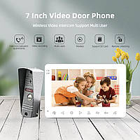 Комплект відеодомофону Joitimer/ 7 дюймів/ двосторонній зв'язок