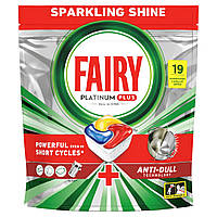 Капсули для посудомийних машин Fairy Platinum Plus Все-в-1 19 шт