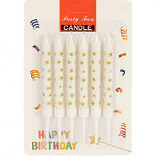 Набір свічок для торта 6шт TL-1051 MZOPT