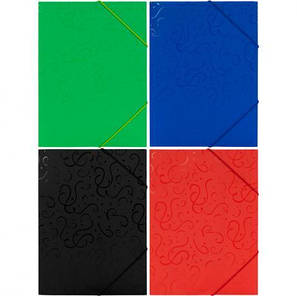 Тека на гумці А4 візерунок 4161 MZOPT, фото 1