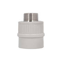 Муфта PPR Thermo Alliance 32х3/4" НР, фото 5