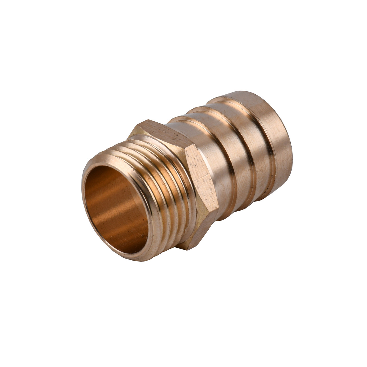 Штуцер  1/2"З 20мм латунний LU3J2S OPTIMUM