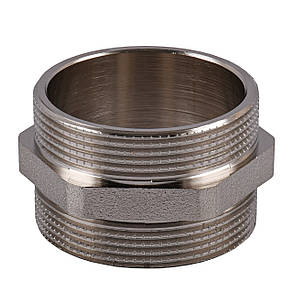 Ніпель 2"ЗЗ нікельований NN882S OPTIMUM, фото 2